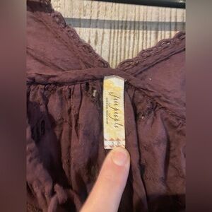 Free people blouse size small